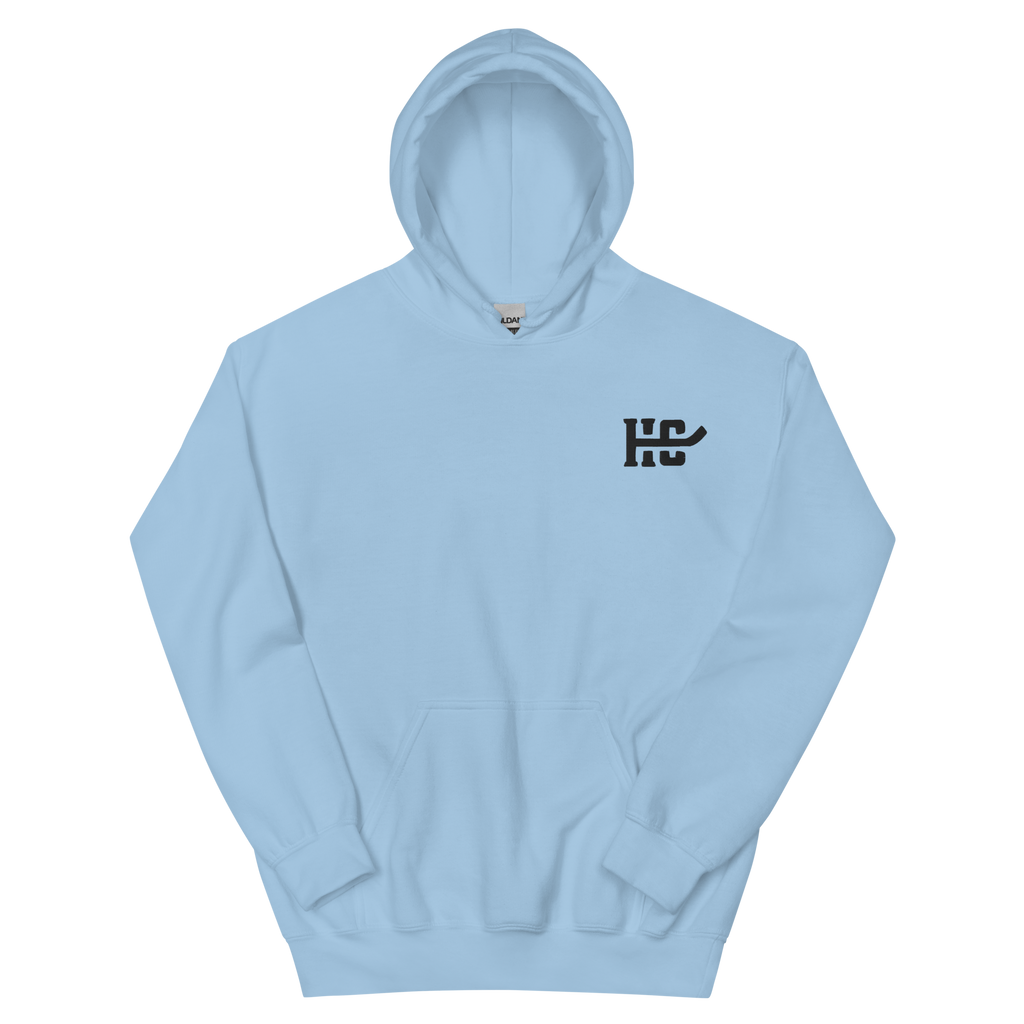Huf light blue hoodie hot sale